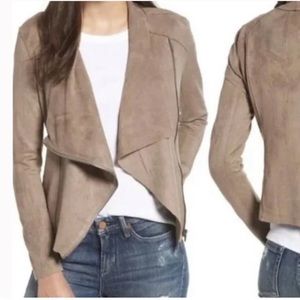 BLANKNYC Drape Front Asymmetrical Jacket Size M